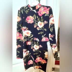 Lot of 3 tween outfits. Brand new adorable matching outfit with peplum top.